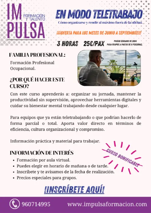 Folleto Teletrabajo
